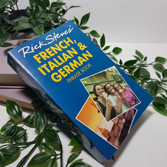 Book Rick Steves French Italian German Phrase Book Education Language Travel - Picture 7 of 8